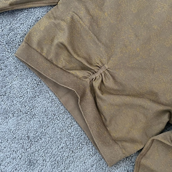 Gym Shark Light Brown Top And Leggings Set - Picture 4 of 7